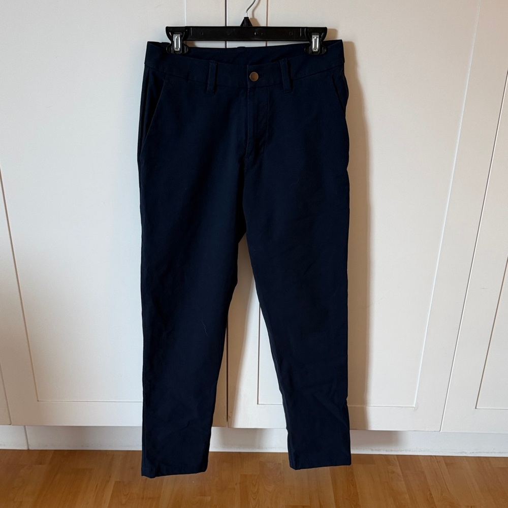 Lululemon Athletica Dark Blue Chinos size 28